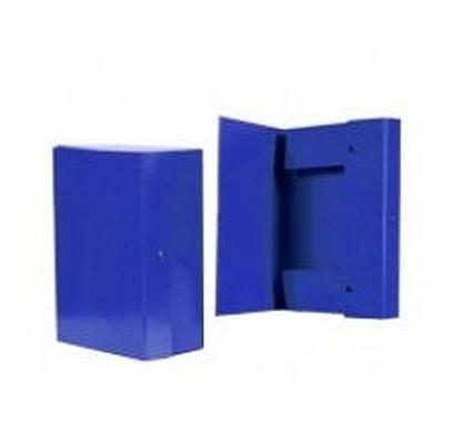 PORTAPROGETTI IN LINEA D12 25X35 LUCIDO BLU CHIUSURA A 3