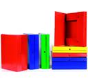 PORTAPROGETTI IN LINEA D12 25X35 LUCIDO BLU CHIUSURA A 3