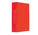 PORTAPROGETTI CON BOTTONE DORSO 8 ROSSO 0124RO