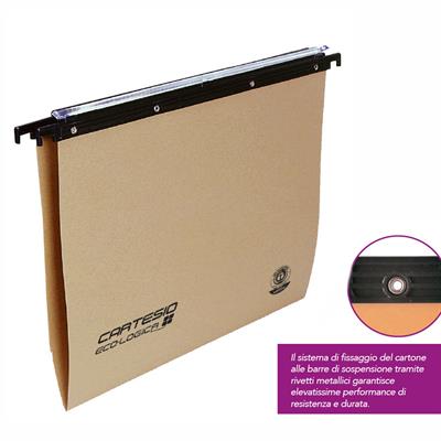 CARTELLE SOSPESE CARTESIO 100/395 CM.33 CASSETTO