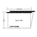 CARTELLE SOSPESE CARTESIO INTERASSE 38 FONDO U 100/380 3