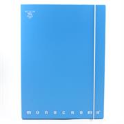 CARTELLE 3 LEMBI C/ELASTICO 26X34,5 MONOCROMO FLUO PIGNA