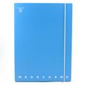 CARTELLE 3 LEMBI C/ELASTICO 26X34,5 MONOCROMO FLUO PIGNA