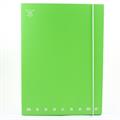 CARTELLE 3 LEMBI C/ELASTICO 26X34,5 MONOCROMO FLUO PIGNA
