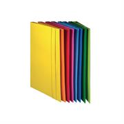 CARTELLE 3 LEMBI C/ELASTICO 25X35 ASSORTITE 0208807