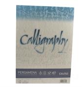 FOGLI A4 CALLIGRAPHY PERGAMENA GR.190 50FF SABBIA 02 A69