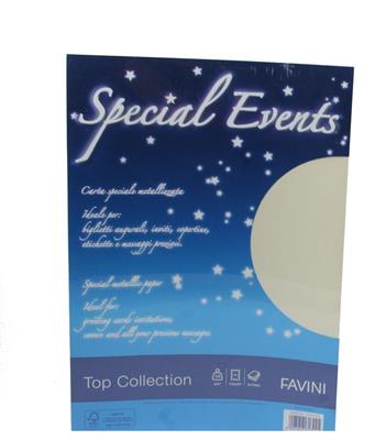 FOGLI A4 SPECIAL EVENTS FF.20 GR.120 CREAM 06 A69Q154