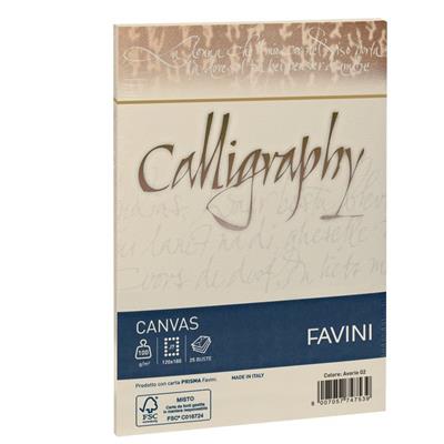 FOGLI A4 CALLIGRAPHY CANVAS GR.100 50FF AVORIO A69Q214