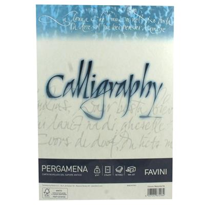FOGLI A4 CALLIGRAPHY PERGAMENA GR.90 50FF NATUR.06 A69Q2
