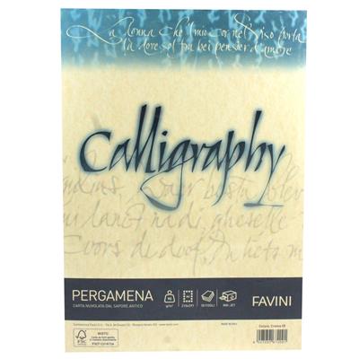 FOGLI A4 CALLIGRAPHY PERGAMENA GR.90 50FF CREMA 05 A6922