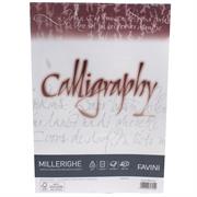 FOGLI A4 CALLIGRAPHY MILLERIGHE GR.100 50FF BIANCO 01 A6