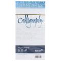 BUSTE CALLIGRAPHY 11X22 PZ.25 GR.100 BIANCO 01 A570424