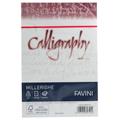BUSTE CALLIGRAPHY 12X18 PZ.25 GR.100 BIANCO 01 A570427