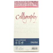 BUSTE CALLIGRAPHY 11X22 PZ.25 GR.100 AVORIO A57Q424