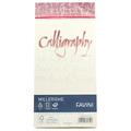 BUSTE CALLIGRAPHY 11X22 PZ.25 GR.100 AVORIO A57Q424