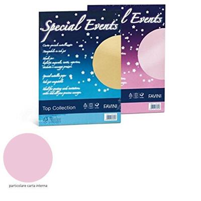 FOGLI A4 SPECIAL EVENTS FF.10 GR.250 PINK A69S174