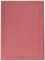 CARTELLE TRE LEMBI CON STAMPA GR.190 PZ.50 ROSSE 0224#