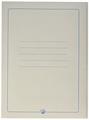 CARTELLE TRE LEMBI CON STAMPA GR.190 PZ.50 GRIGIO 0224#