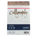 BUSTE CALLIGRAPHY CANVAS 12X18 PZ.25 BIANCO A570417