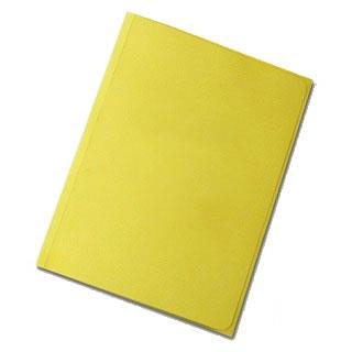 CARTELLE TRE LEMBI ZAFFIRO S/STAMPA PZ.50 GIALLE 0688