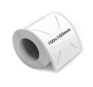 ROTOLI ETICHETTE TERMICHE 100X100 450 ETICHETTE FORO 40