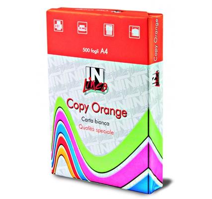 CARTA BIANCA PER FOTOCOPIE A4 COPY ORANGE GR.75 17001