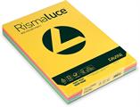 RISMALUCE MIX 8 COLORI FORTI A4 125 FF 200 GR A67X114