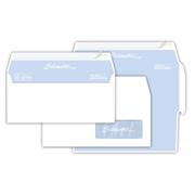 BUSTE 11X23 GR.90 PZ.500  C/FINESTRA TAGLIO QUADRO SILVE