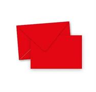BIGLIETTI E BUSTE N.4 100/100 ROSSO 8314R