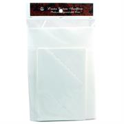 TASCHETTE AMALFITANE 16X22 PZ.10 PL116 BIANCHE