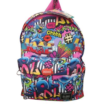 ZAINO AMRICANO DELBAG GRAFFITI 12545