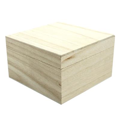 SCATOLA LEGNO CM.12X12X7 04912