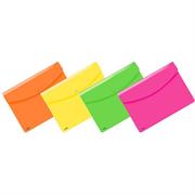 BUSTE SNAP NEON A4  ASSORTITE 400116127