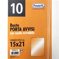 BUSTE P/AVVISI 15X21 A5 PP 100460132