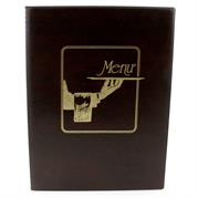 PORTA MENU' 21X30 2 BUSTE + 2 TASCHE