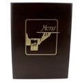 PORTA MENU' 21X30 2 BUSTE + 2 TASCHE
