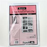 BUSTE C/FORI PER CARTA CREDITO PZ.10 100460075