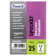 BUSTE A SACCA UPOCKET 75.5X11.5 PZ.25 100460086