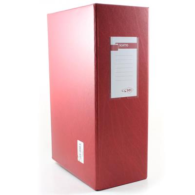 CARTELLE C/BOTTONE SCATTO 120 ROSSE 67901212