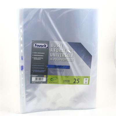 BUSTE A FORATURA UNIVERSALE 1244/15 25X35PZ.25 100460071