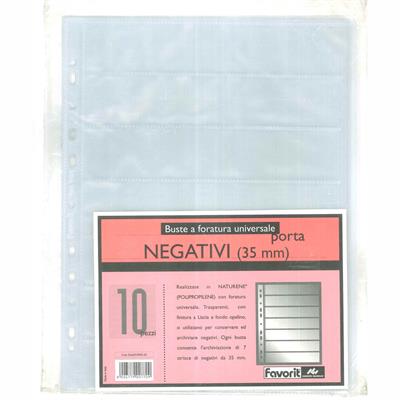 BUSTE X NEGATIVI 35MM PZ.10