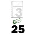 BUSTE P/BANCONOTE 18,5X24 3T PZ.25 100460127