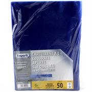 BUSTE PRATIC L 22X30 PZ.50 AZZURRE 100460008