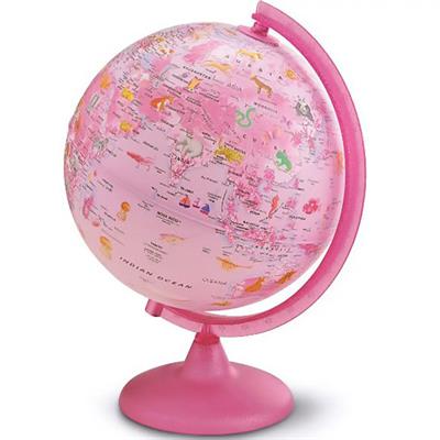 GLOBO LUMINOSO ZOO PINK D.25