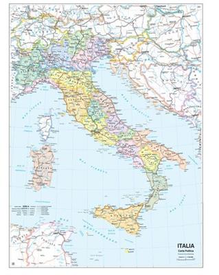 CARTINA ITALIA 132X99 MS01PL/02