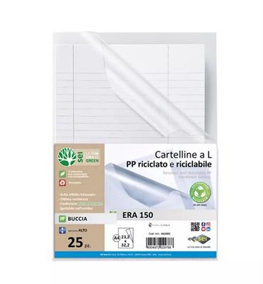 BUSTE L ERA GREEN 23,2X32,2 BUCCIA 100%RIC.150MY 25PZ