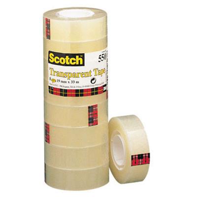 SCOTCH ADESIVO 19X33 3M 550 81596