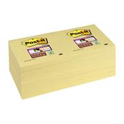 POST-IT SUPER STICKY GIALLO 76X76 654-12SS-CY 7100263706
