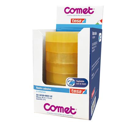 NASTRO ADESIVO COMET CELLOPHANE 19X66 PP 64160-00031-02