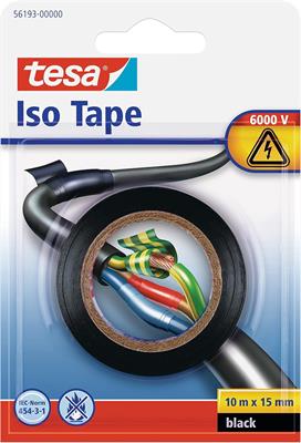 NASTRO ISOLANTE 10MX15MM BLISTER NERO 56193-00000-22
